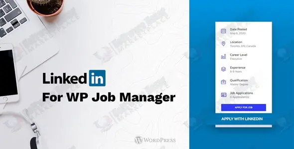 WP Job Manager ApplyWith LinkedIn or Indeed
