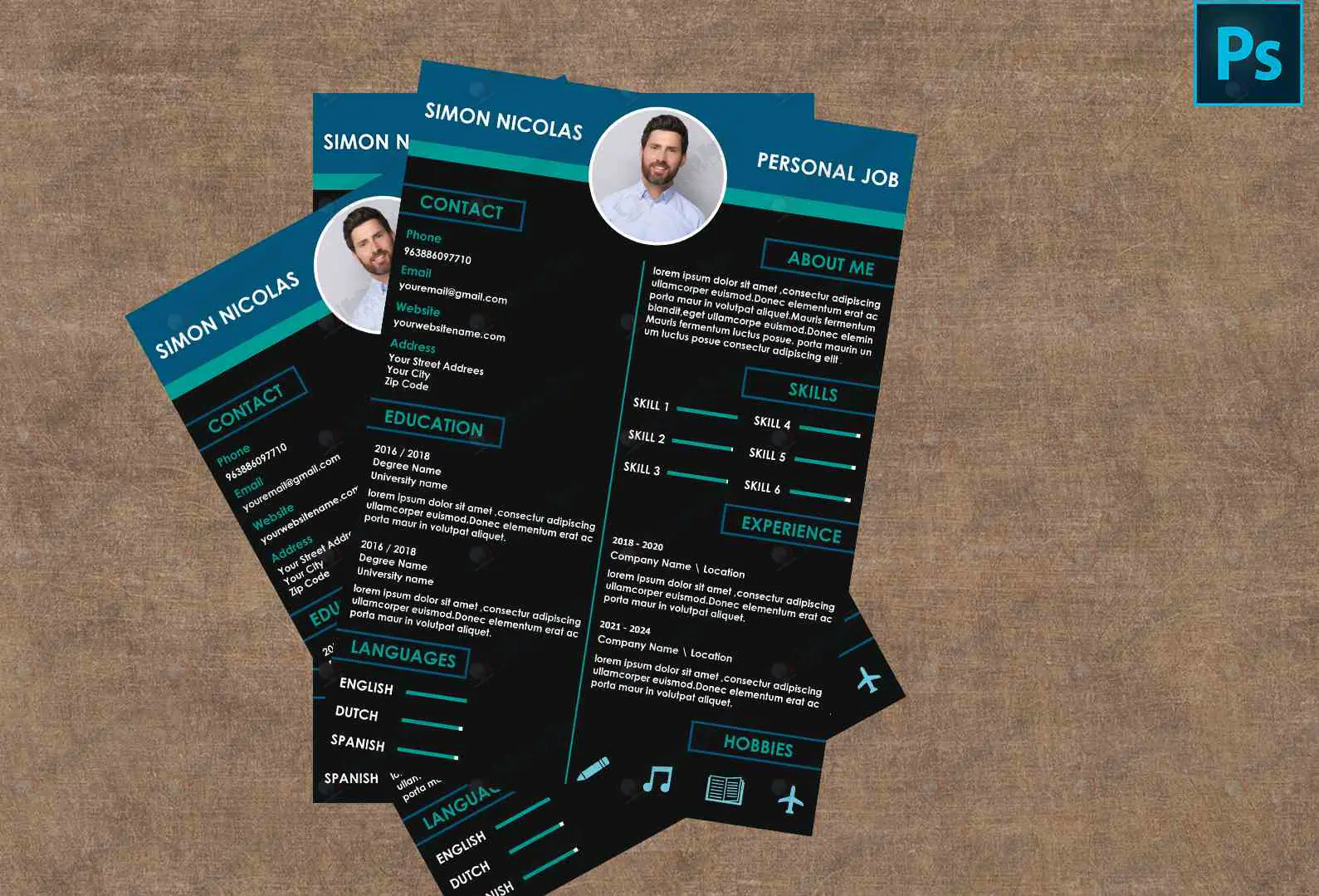 Simple CV / Resume Template