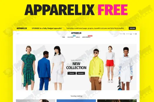 Apparelix Free Shopify Theme