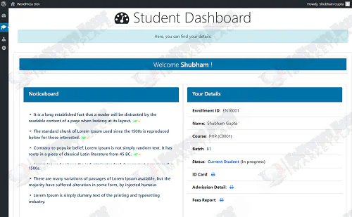Multi Institute Management Software Plugin