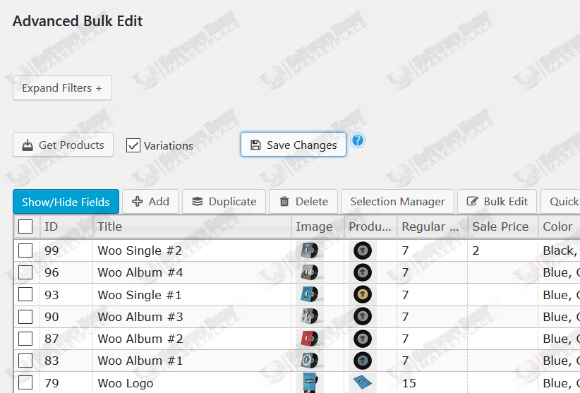 WooCommerce Advanced Bulk Edit
