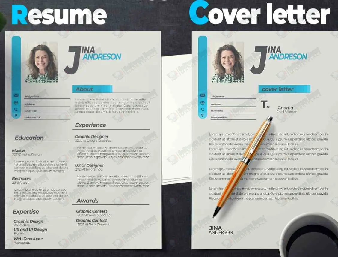 Resume and Cover letter Template Resume Template